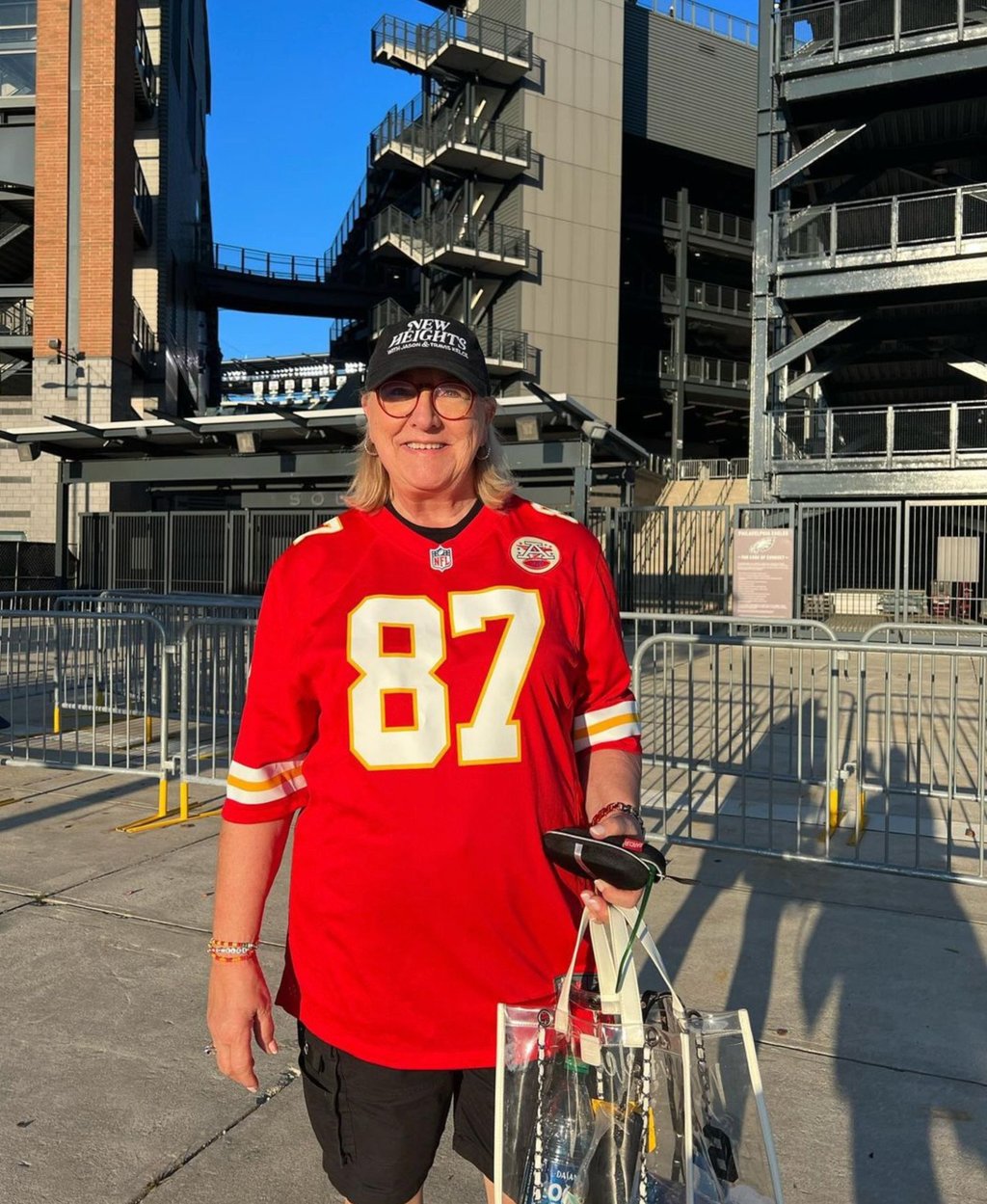 Travis Kelce’s mum Donna Kelce has two sons playing in the NFL. Photo: @donnakelce/Instagram
