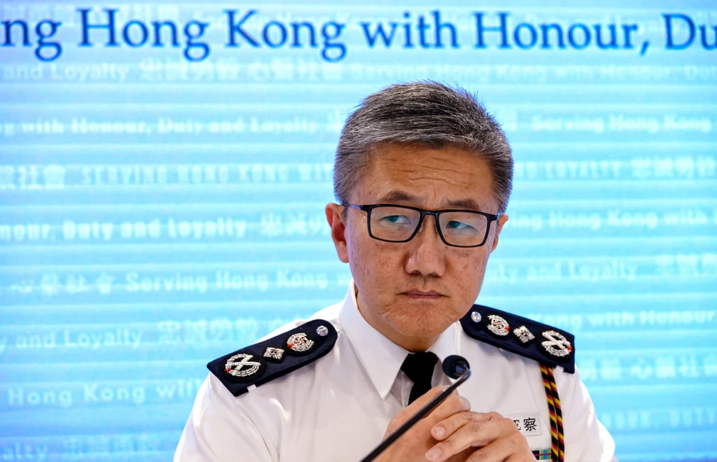 Police commissioner Raymond Siu says the force will make more use of crime-busting CCTV cameras in the future. Photo: May Tse Police commissioner Raymond Siu says the force will make more use of crime-busting CCTV cameras in the future. Photo: May Tse