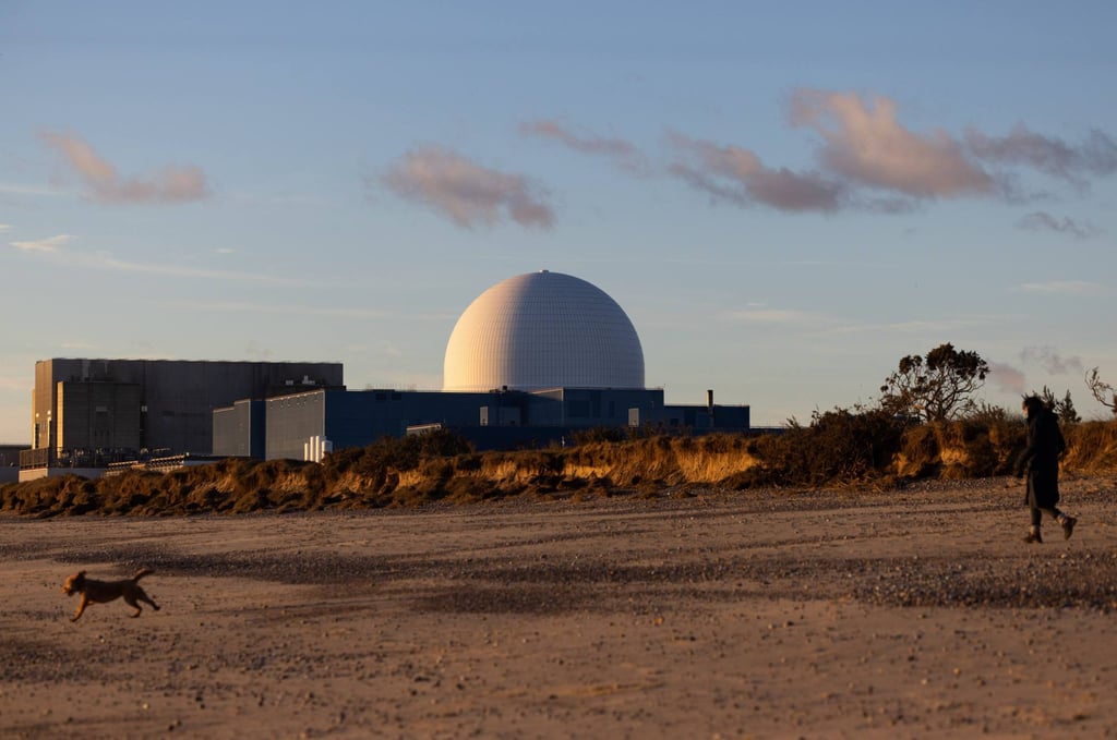The Sizewell A and B nuclear power stations in Sizewell, Suffolk, UK. Photo: Bloomberg