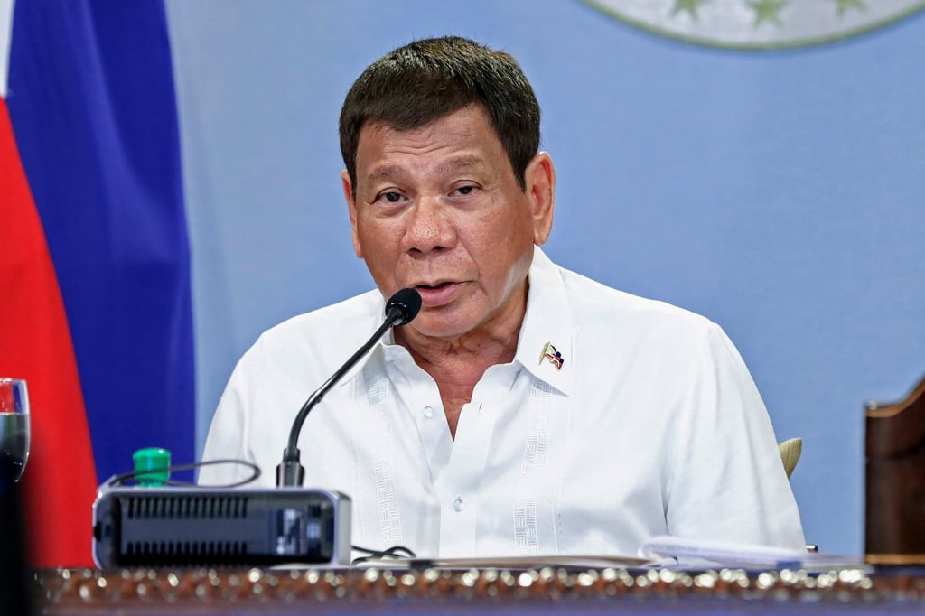 Ex-Philippine president Rodrigo Duterte is advocating for independence for Mindanao. Photo: Malacanang Presidential Photographers Division via AP Ex-Philippine president Rodrigo Duterte is advocating for independence for Mindanao. Photo: Malacanang Presidential Photographers Division via AP