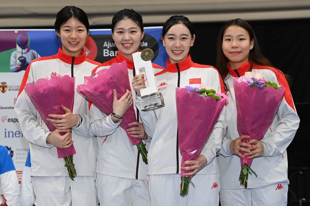 China’s women’s team finished third in Barcelona to catch up with Hong Kong in the race to Paris. Photo: Handout