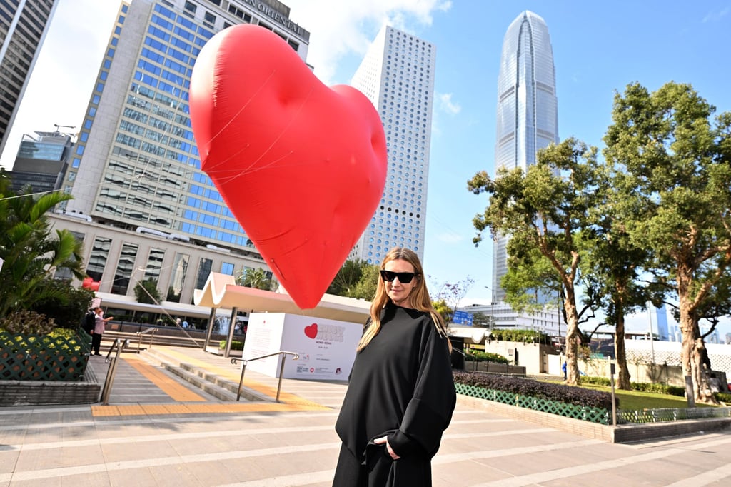 British fashion designer Anya Hindmarch. The Hong Kong installation is the first exhibition outside Britain. Photo: Handout British fashion designer Anya Hindmarch. The Hong Kong installation is the first exhibition outside Britain. Photo: Handout