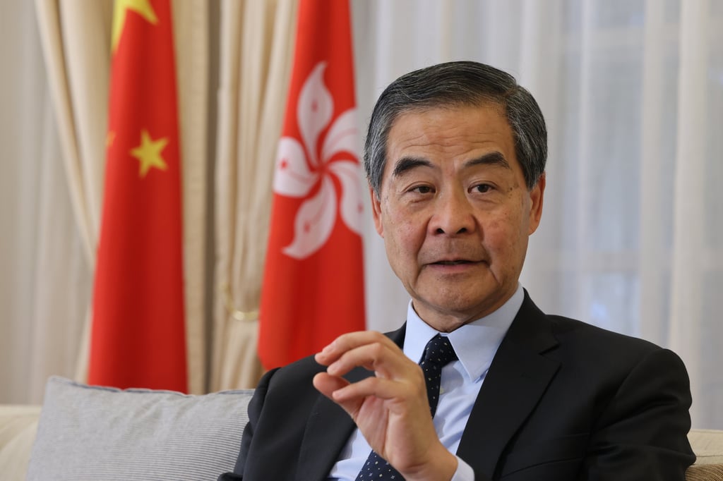 Former Hong Kong leader Leung Chun-ying has said the city should better explain its draft local national security legislation to foreign businesses. Photo: Dickson Lee Former Hong Kong leader Leung Chun-ying has said the city should better explain its draft local national security legislation to foreign businesses. Photo: Dickson Lee