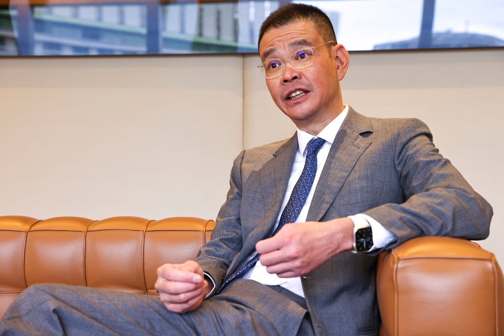 Bank of East Asia co-CEO Adrian Li Man-kiu is betting its growth prospects on the “growing affluence” of the Greater Bay Area. Photo: K. Y. Cheng