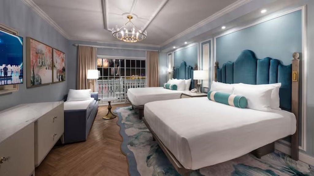 Guests can choose from different room types at Grand Floridian depending on their budget. Photo: Disney World Guests can choose from different room types at Grand Floridian depending on their budget. Photo: Disney World