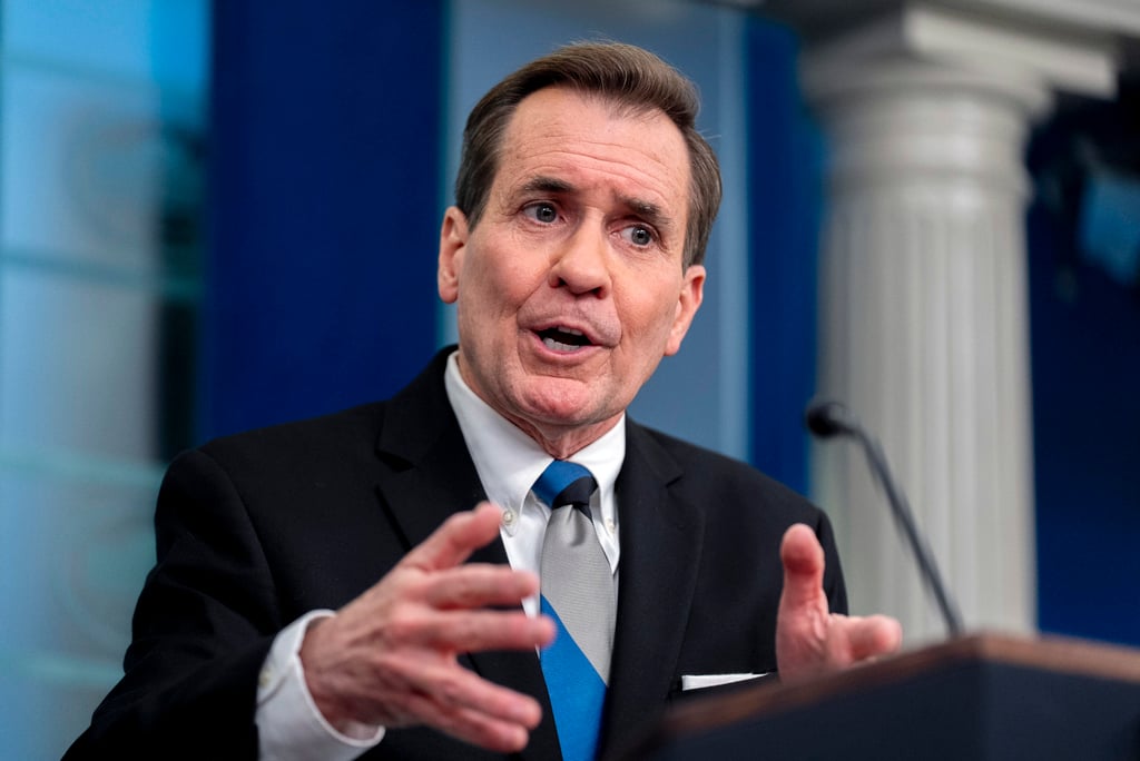 White House national security spokesman John Kirby. Photo: AP White House national security spokesman John Kirby. Photo: AP