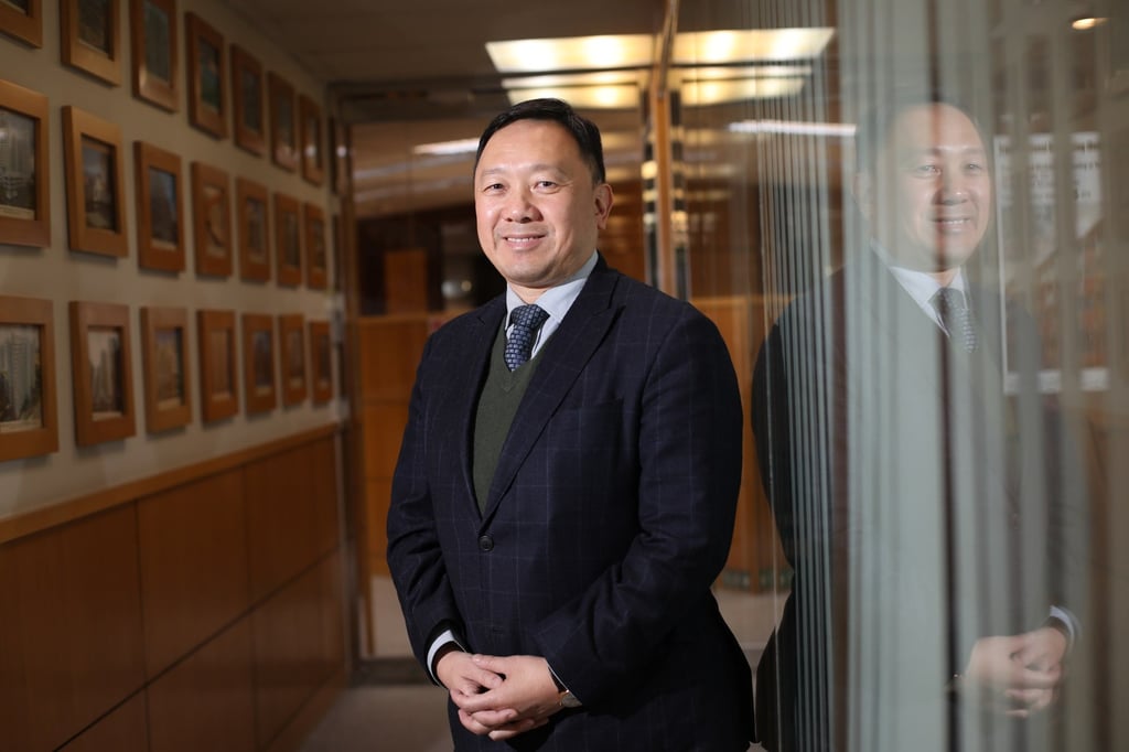 Conrad Wong Tin-cheung, vice-chairman of Yau Lee Holdings, photographed at his office in Kowloon Bay on February 2, 2024. Photo: Xiaomei Chen