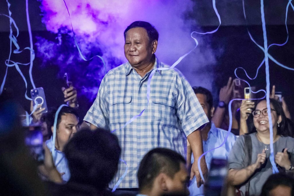 President-elect Prabowo Subianto on February 14, 2024. Photo: AFP
