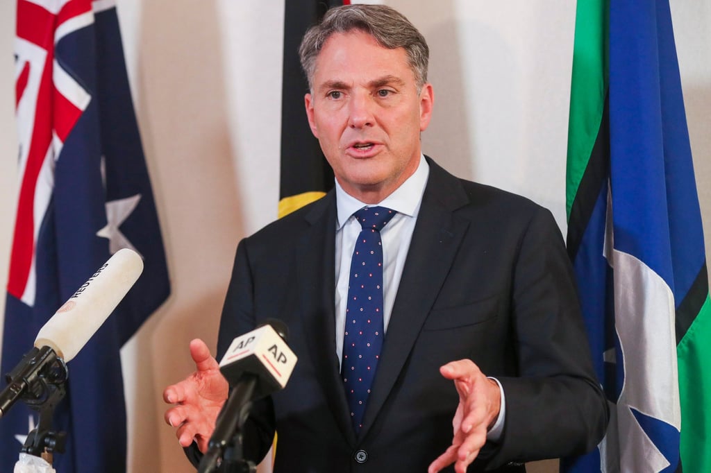 Australian Deputy Prime Minister and Defence Minister Richard Marles said Aukus members were “very much focused on working on new innovative technologies”. Photo: AP