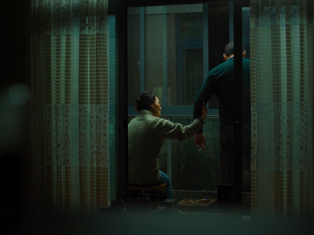 Yu (left) in a still from Some Rain Must Fall. Photo: Wild Grass Films Yu (left) in a still from Some Rain Must Fall. Photo: Wild Grass Films