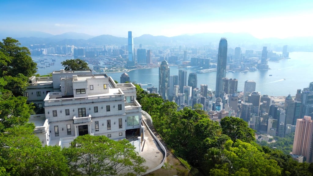 An undated photograph of 25-26 A&B Lugard Road at The Peak in Hong Kong. Photo: Savills An undated photograph of 25-26 A&B Lugard Road at The Peak in Hong Kong. Photo: Savills
