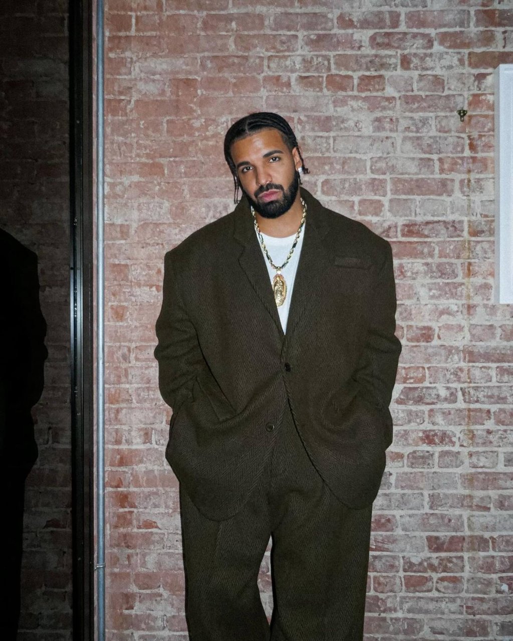 Drake released a song in 2023 that references Kanye West and Kim Kardashian’s divorce. Photo: @champagnepapi/Instagram