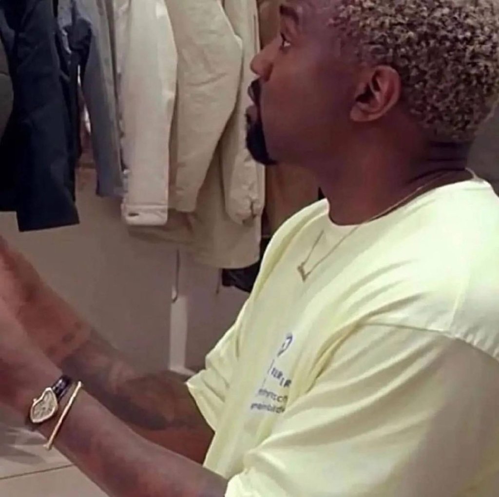 Kanye West is often associated with the Cartier Crash. Photo: @deadatlantic @soulhoe/Instagram