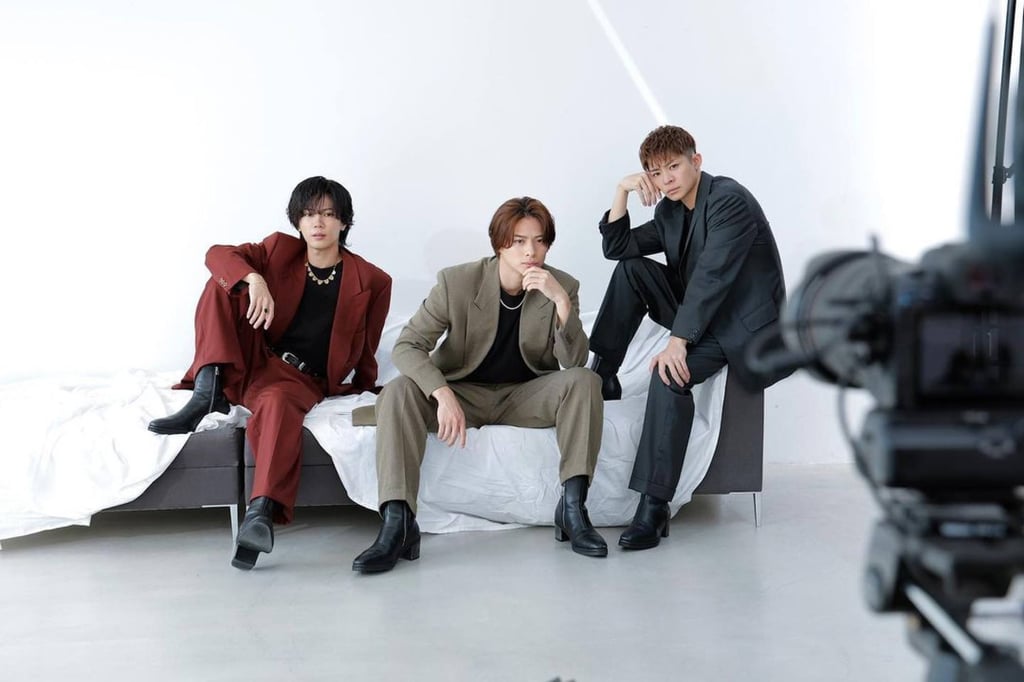 Sho Hirano pictured with his Number_i bandmates, Yuta Jinguji and Yuta Kishi, in October 2023. Photo: @sho_h_desyo/Instagram Sho Hirano pictured with his Number_i bandmates, Yuta Jinguji and Yuta Kishi, in October 2023. Photo: @sho_h_desyo/Instagram