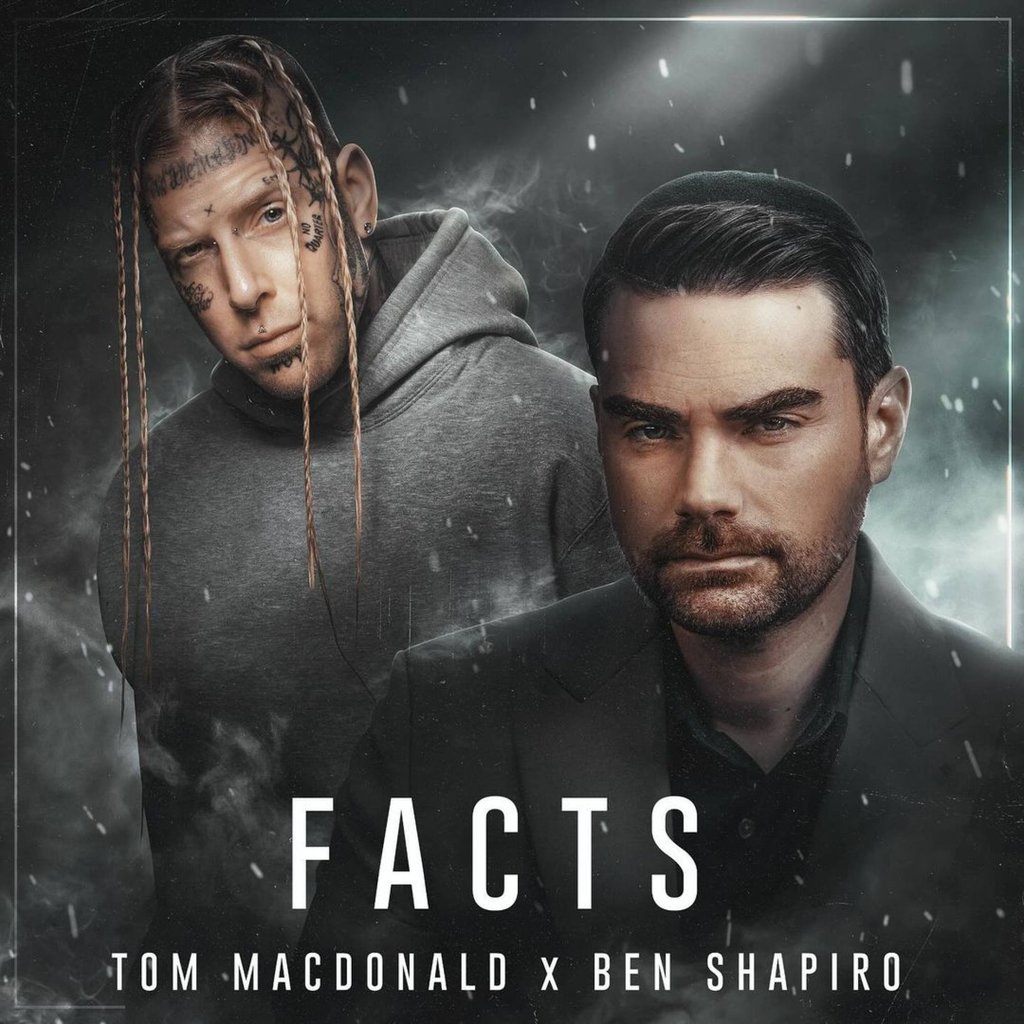 Conservative commentator Ben Shapiro recently released a rap song titled “Facts” with Tom MacDonald. Photo: @officialbenshapiro/Instagram Conservative commentator Ben Shapiro recently released a rap song titled “Facts” with Tom MacDonald. Photo: @officialbenshapiro/Instagram