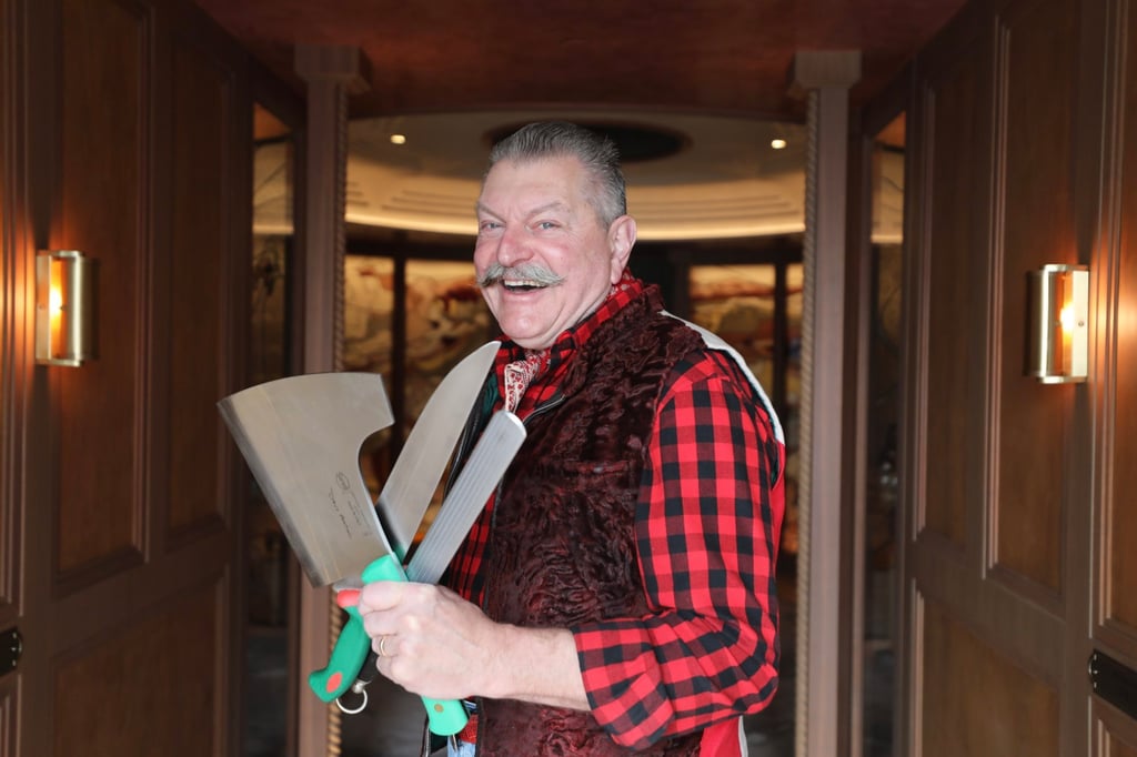 Next year will be Cecchini’s 50th year as a butcher. Photo: Xiaomei Chen Next year will be Cecchini’s 50th year as a butcher. Photo: Xiaomei Chen