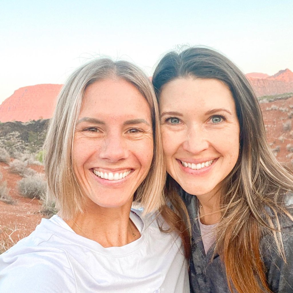Ruby Franke and Jodi Hildebrandt on a couples retreat together in 2021. Photo: @moms_of_truth/Instagram
