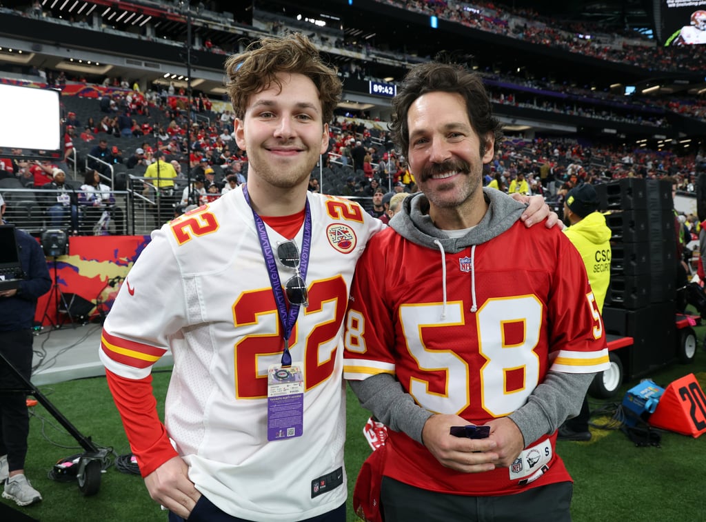 Jack Sullivan Rudd and Paul Rudd attend the Super Bowl in February, in Las Vegas, Nevada. Photo: Getty Images Jack Sullivan Rudd and Paul Rudd attend the Super Bowl in February, in Las Vegas, Nevada. Photo: Getty Images