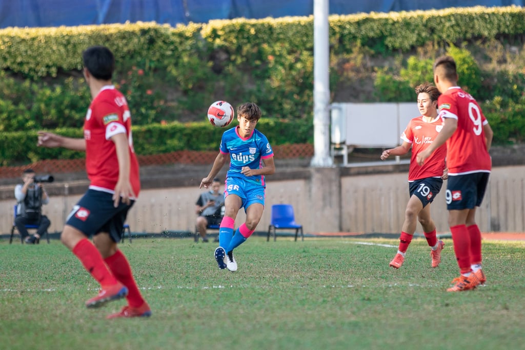 The 20-year-old defender graduated from the youth system at Premier League champions Kitchee. Photo: Kitchee The 20-year-old defender graduated from the youth system at Premier League champions Kitchee. Photo: Kitchee