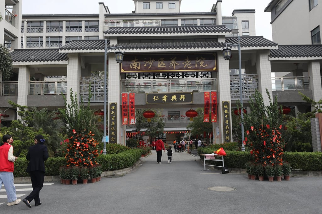 The Home For The Aged Nansha in Guangzhou has six Hongkongers living there. Photo: Xiaomei Chen The Home For The Aged Nansha in Guangzhou has six Hongkongers living there. Photo: Xiaomei Chen