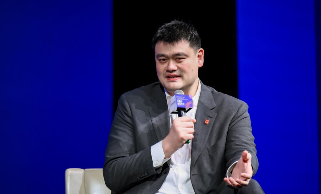 Yao spoke at the GBA International Sports Business Summit in Macau. Photo: Handout