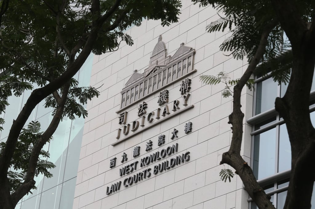The West Kowloon Law Courts Building. Prosecutors on Monday continued to examine a series of allegedly offensive articles in Apple Daily after the national security law came into force on June 30, 2020. Photo: Dickson Lee The West Kowloon Law Courts Building. Prosecutors on Monday continued to examine a series of allegedly offensive articles in Apple Daily after the national security law came into force on June 30, 2020. Photo: Dickson Lee