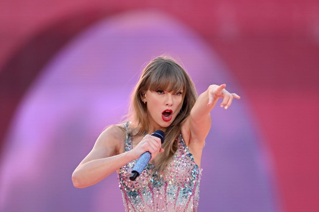 US singer-songwriter Taylor Swift performs during the first night of the The Eras Tour in Australia at the Melbourne Cricket Ground in Melbourne, Australia, on February 16. Photo: EPA-EEE