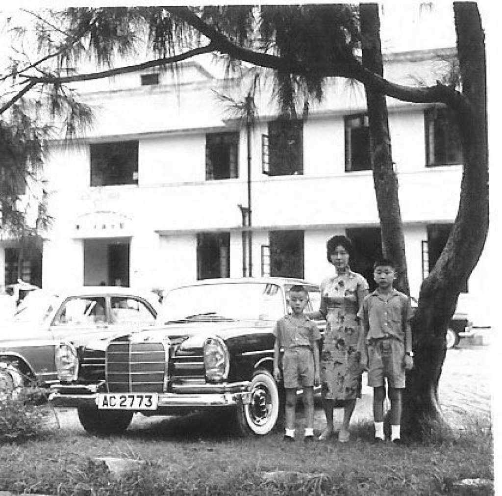 Chan (left), his mother and his brother at St Stephen’s College Preparatory School in 1962. Photo: Harry Chan Tin-Ming Chan (left), his mother and his brother at St Stephen’s College Preparatory School in 1962. Photo: Harry Chan Tin-Ming