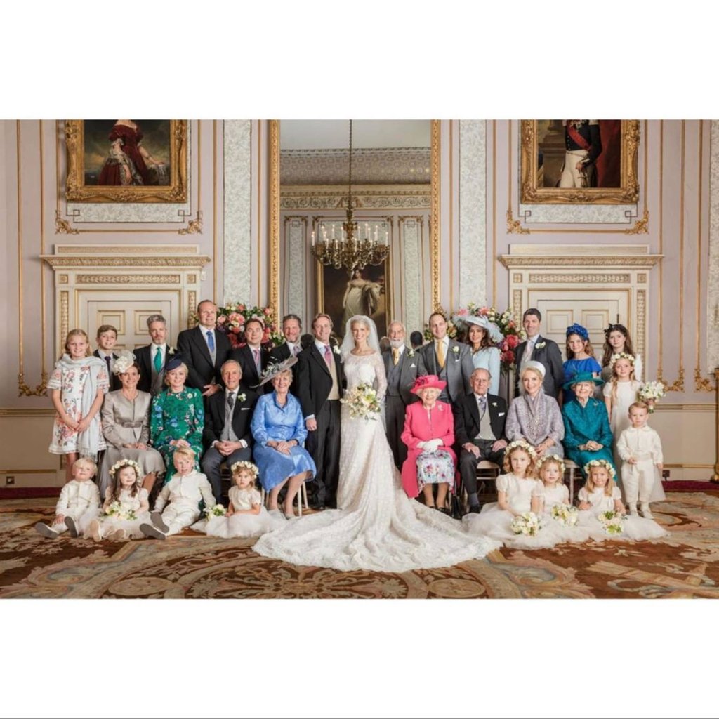 Lady Gabriella Windsor and Tom Kingston’s official wedding photo, in which several members of the royal family can be seen. Photo: @theroyalfamily/Instagram Lady Gabriella Windsor and Tom Kingston’s official wedding photo, in which several members of the royal family can be seen. Photo: @theroyalfamily/Instagram