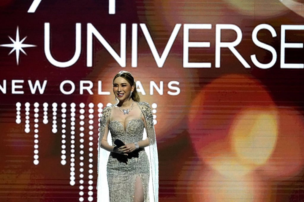 Jakapong Jakrajutatip during the Miss Universe pageant in New Orleans, Louisiana, on January 14, 2023. Photo: AFP