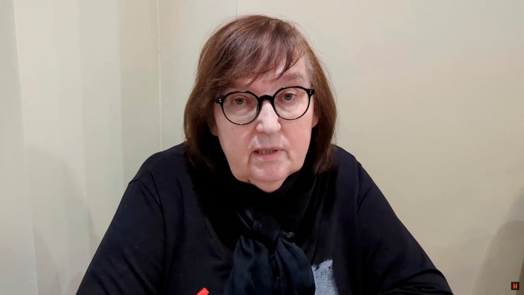 Mother of late Russian opposition leader Alexei Navalny, Lyudmila Navalnaya, delivers a video address. Photo: YouTube/Alexei Navalny/Reuters Mother of late Russian opposition leader Alexei Navalny, Lyudmila Navalnaya, delivers a video address. Photo: YouTube/Alexei Navalny/Reuters