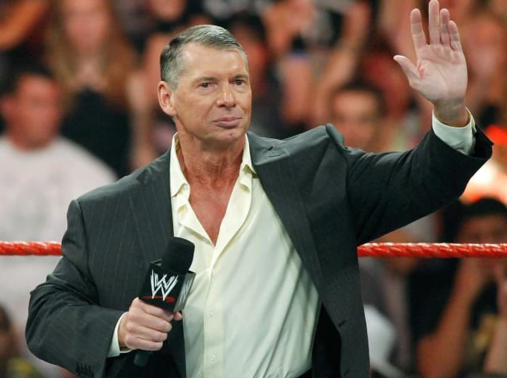 Vince McMahon stepped down from WWE after a series of sexual misconduct allegations. Photo: @WrestleOps/X