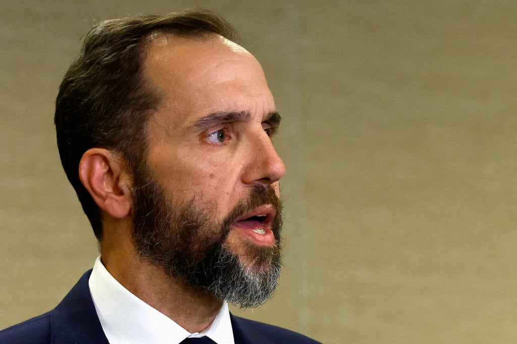 US Special Counsel Jack Smith makes a statement to reporters in Washington in August 2023. Photo: Reuters US Special Counsel Jack Smith makes a statement to reporters in Washington in August 2023. Photo: Reuters