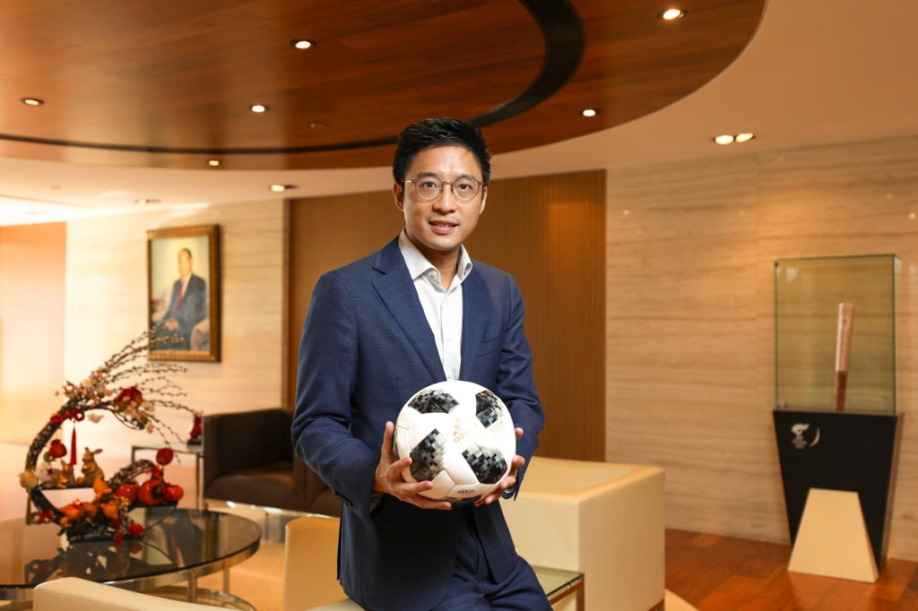 Eric Fok is the latest member of his family to rise to prominence at the Hong Kong FA. Photo: Xiaomei Chen