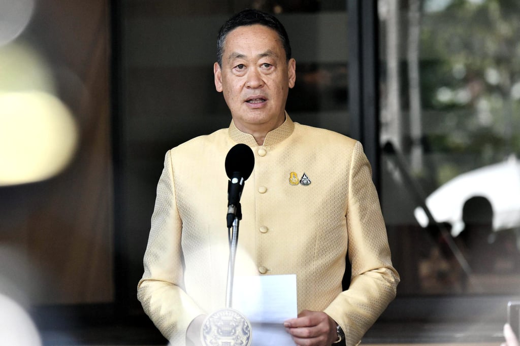 Thai Prime Minister Srettha Thavisin. Photo: Thai Government House/Xinhua Thai Prime Minister Srettha Thavisin. Photo: Thai Government House/Xinhua