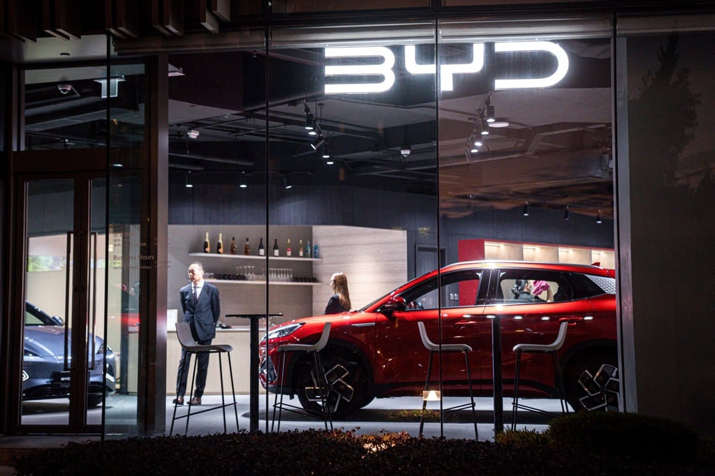 BYD has cut the prices of some of its bestselling models in China. Photo: Bloomberg