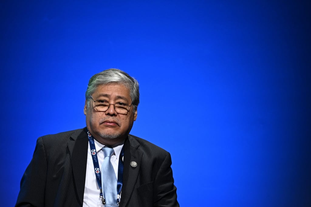 Philippine Secretary of Foreign Affairs Enrique Manalo pictured on Monday at the 2024 Asean-Australia summit in Melbourne. Photo: EPA-EFE