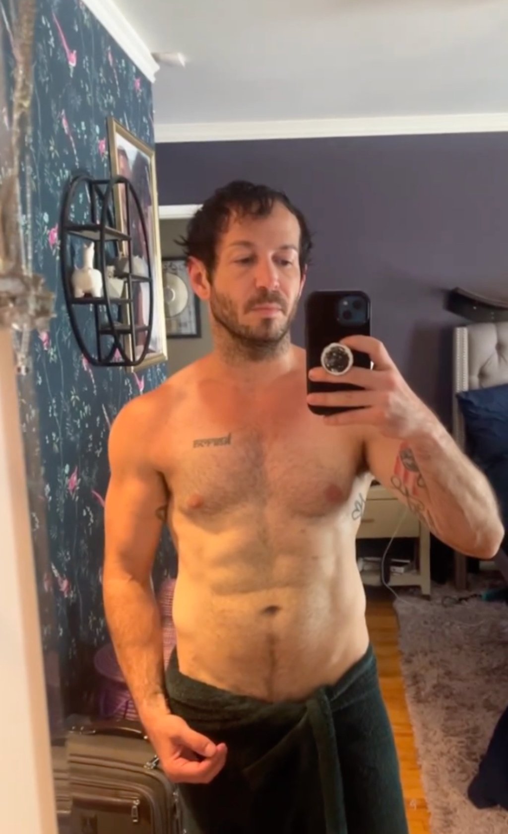 Brandon Frankel is expecting twins with his actress wife Gabourney Sidibe. Photo: @brandontour/Instagram Brandon Frankel is expecting twins with his actress wife Gabourney Sidibe. Photo: @brandontour/Instagram