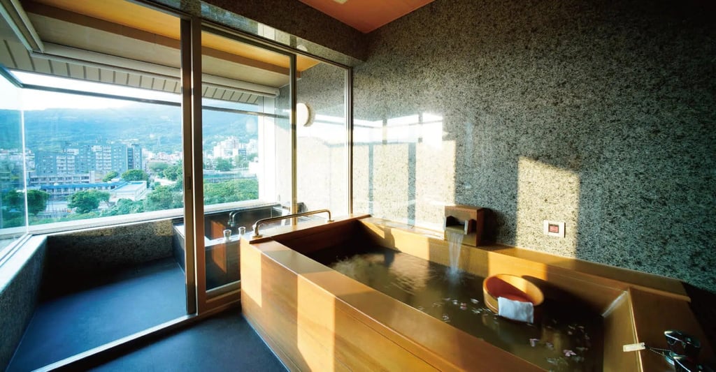 The suites on offer at Radium Kagaya feature tatami mats, sliding doors and sleek wooden details. Photo: Handout The suites on offer at Radium Kagaya feature tatami mats, sliding doors and sleek wooden details. Photo: Handout