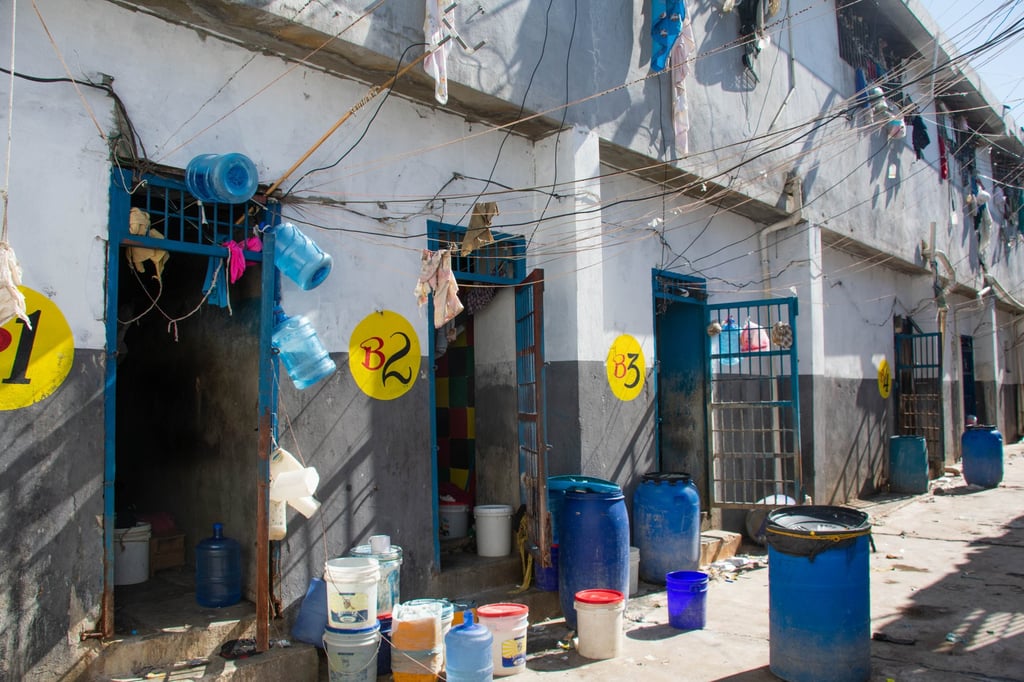 Inside Haiti’s main prison after armed gangs stormed the facility. Photo: EPA-EFE