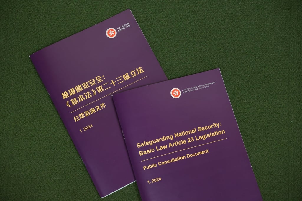 The government proposals were in response to feedback from a public consultation on the coming law. Photo: Jelly Tse