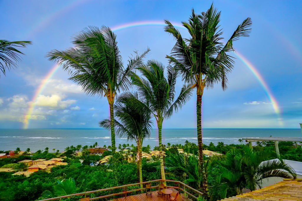 Somewhere over the rainbow: Arraial d’Ajuda, Brazil, makes the list of most welcoming cities. Photo: Shutterstock Somewhere over the rainbow: Arraial d’Ajuda, Brazil, makes the list of most welcoming cities. Photo: Shutterstock