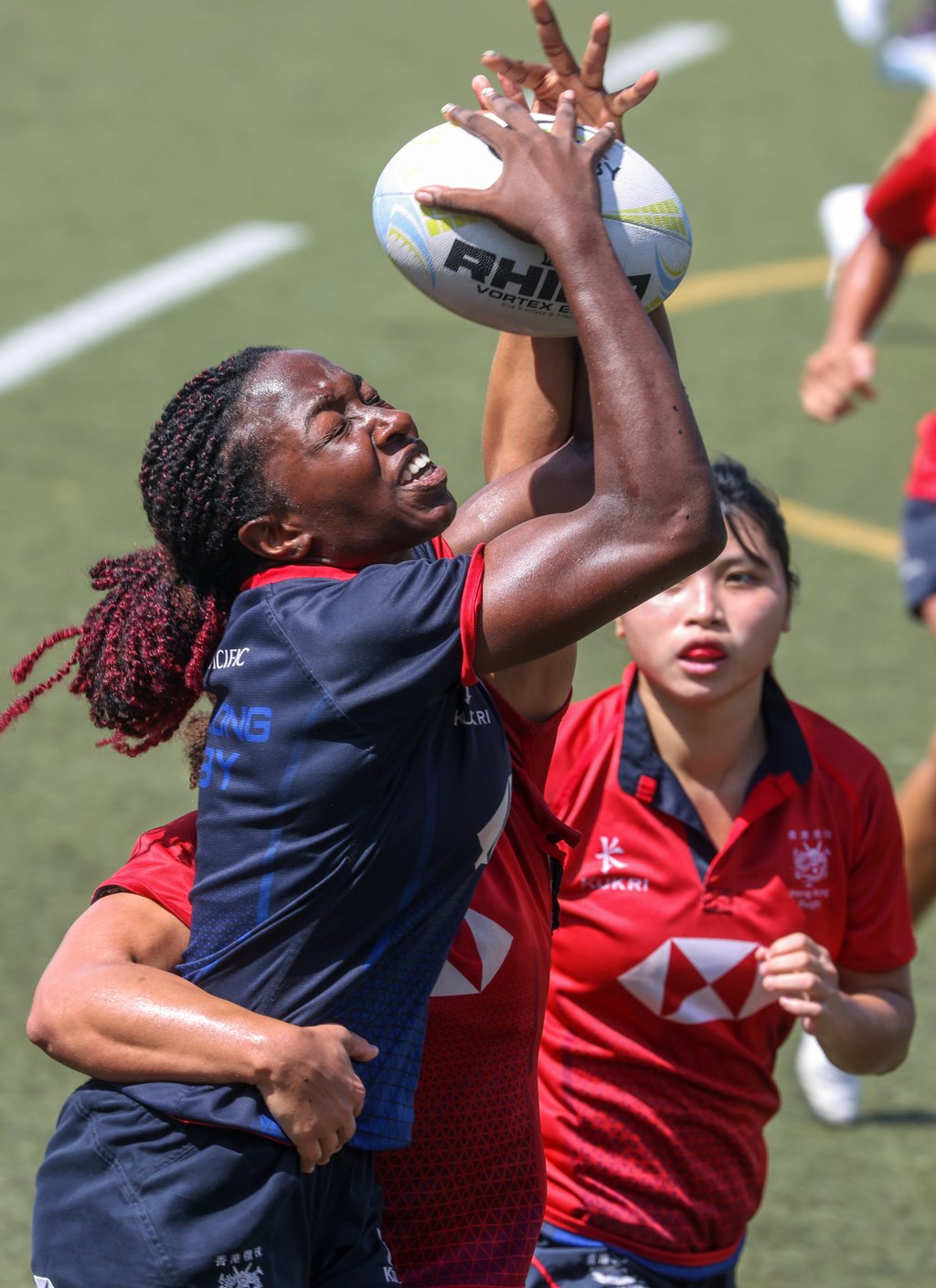 Julia Mba Oyana is one of two emerging players Nam Ka-man has taken under her wing. Photo: Yik Yeung-man