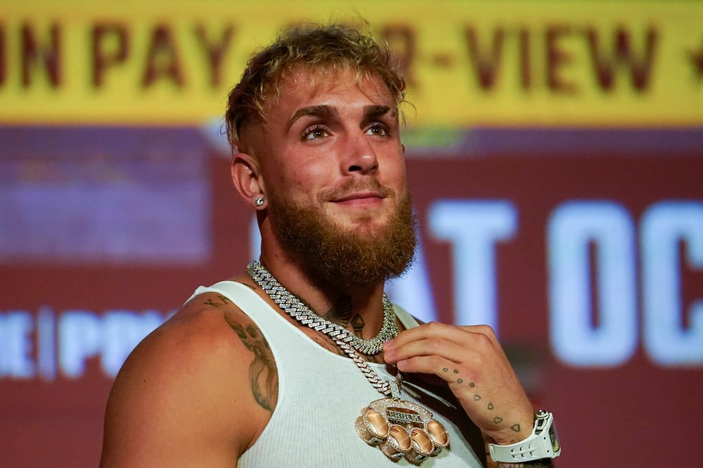 Social media star-turned-boxer Jake Paul will fight former heavyweight champion Mike Tyson on July 20. Photo: AP