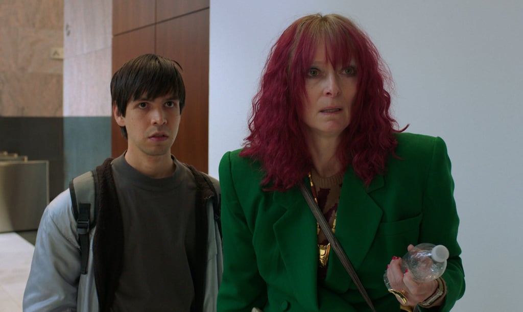 Julio Torres and Tilda Swinton in a still from Problemista. Photo: courtesy of A24/TNS Julio Torres and Tilda Swinton in a still from Problemista. Photo: courtesy of A24/TNS