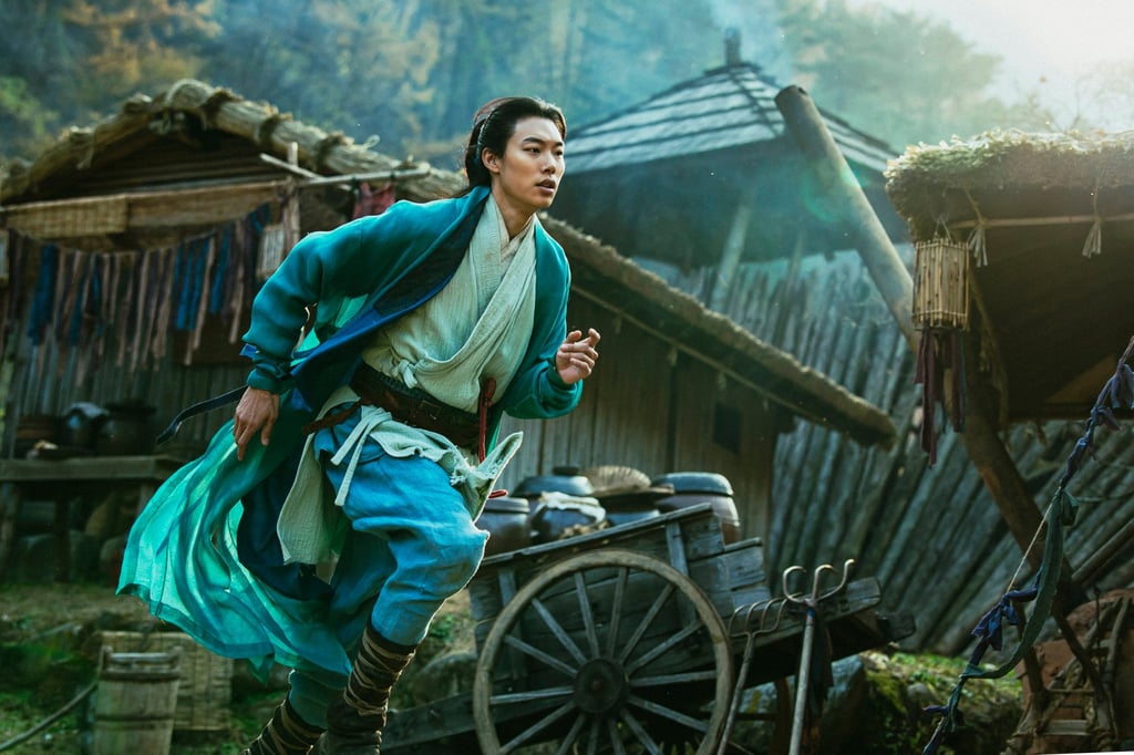 Ryu Jun-yeol in a still from the film Alienoid: Return to the Future. Photo: Caper Film Ryu Jun-yeol in a still from the film Alienoid: Return to the Future. Photo: Caper Film