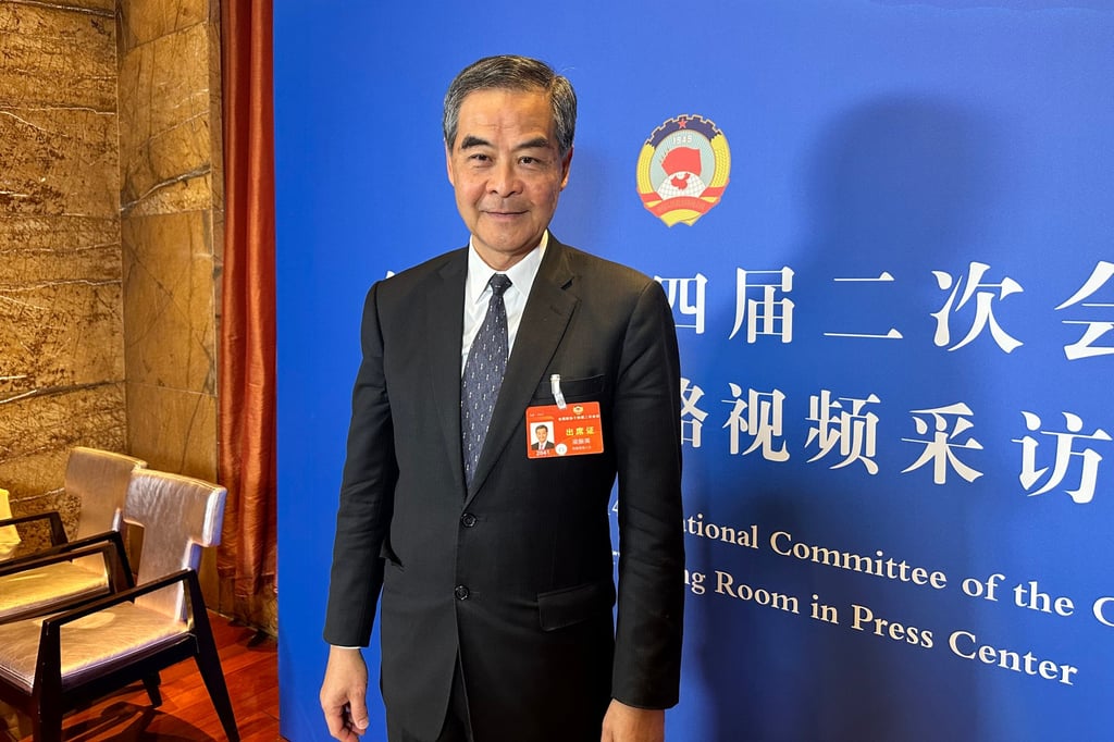 Former city leader Leung Chun-ying in Beijing. He says the Hong Kong government would not be able to get away with spending taxpayer money without disclosing the amount. Photo: Natalie Wong Former city leader Leung Chun-ying in Beijing. He says the Hong Kong government would not be able to get away with spending taxpayer money without disclosing the amount. Photo: Natalie Wong