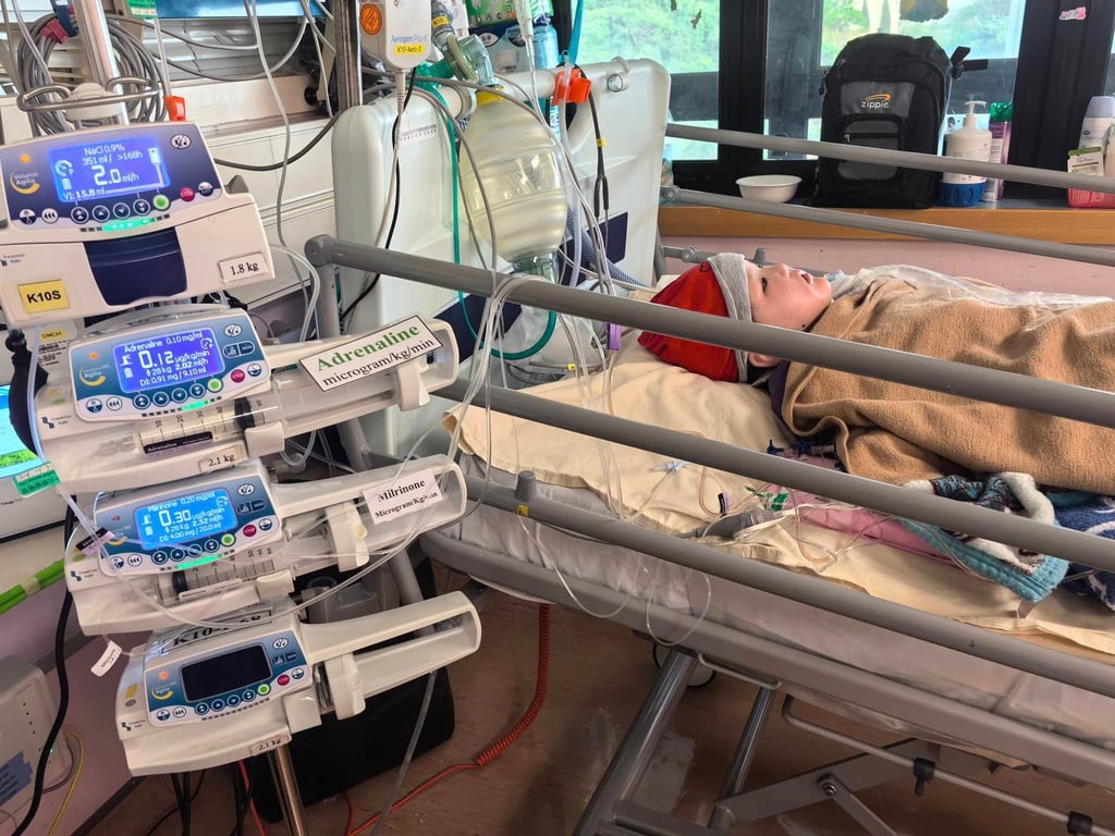 Chau Tin-yu’s condition worsened in recent days. Photo: Handout Chau Tin-yu’s condition worsened in recent days. Photo: Handout