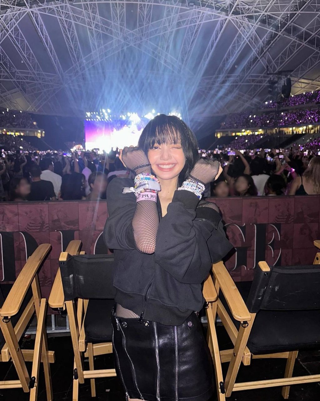 “Had such a blast at The Eras Tour! Amazing performance,” wrote Blackpink’s Lisa about the Taylor Swift concert in Singapore. Photo: @lalalalisa_m/Instagram “Had such a blast at The Eras Tour! Amazing performance,” wrote Blackpink’s Lisa about the Taylor Swift concert in Singapore. Photo: @lalalalisa_m/Instagram