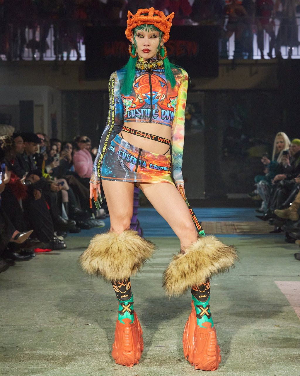 A look from the Windowsen autumn/winter 2024 runway show. Photo: Windowsen A look from the Windowsen autumn/winter 2024 runway show. Photo: Windowsen